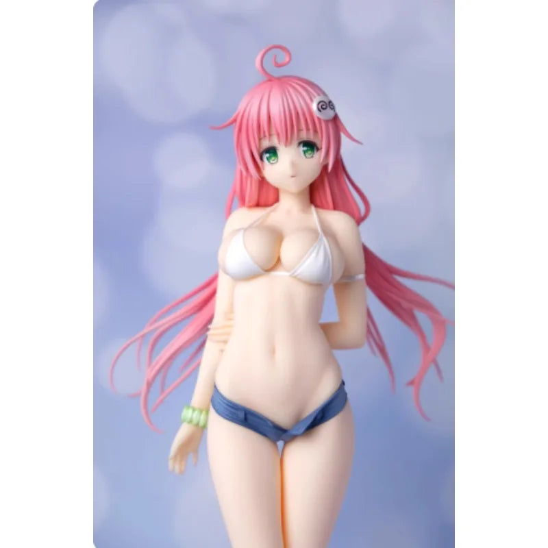 【In Stock】AmiAmi To Love-Ru Darkness Lala Satalin Deviluke Swimsuit Version Anime Figures Collection