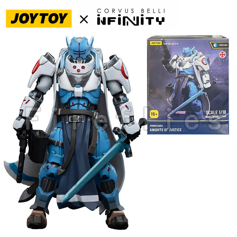 1/18 JOYTOY Action Figure Infinity PanOceania Knights of Justice Anime Collection Model Toy