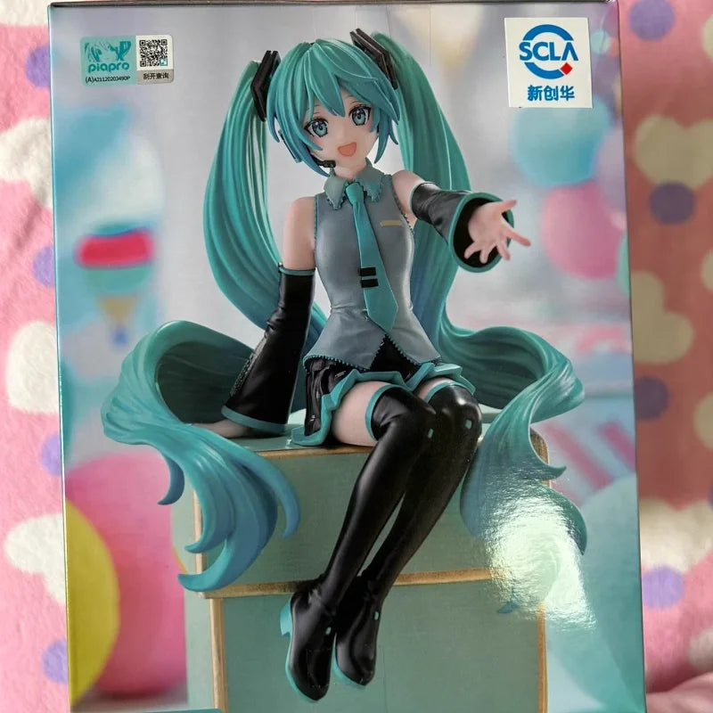 Original Furyu Hatsune Miku Noodle Stopper Anime Figure Nardack Ver Action Figure Toys Pvc Model Collection Doll Gift