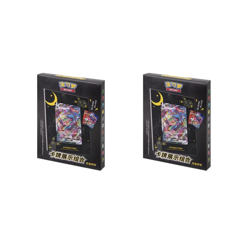 In Stock Original Chinese Version Pokes Trading Card Game Ptcg Eevee Show Photo Frames Gift Box Desktop Decoration Birthday Gift