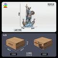 Jacksdo Saint Seiya Saintmyth Cloth Ex Odin/Oden Asgard/God Warrior Inch Decoration Diorama Scene Statue Resin In Sto