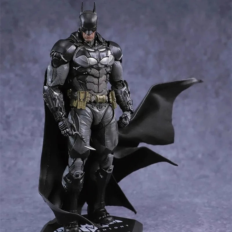 Original LPZZ Toys Arkham Knight Action Figure V8.04 Suit Batman Figures 002 Deathstroke DC Multiverse Superman 1/12 Statue