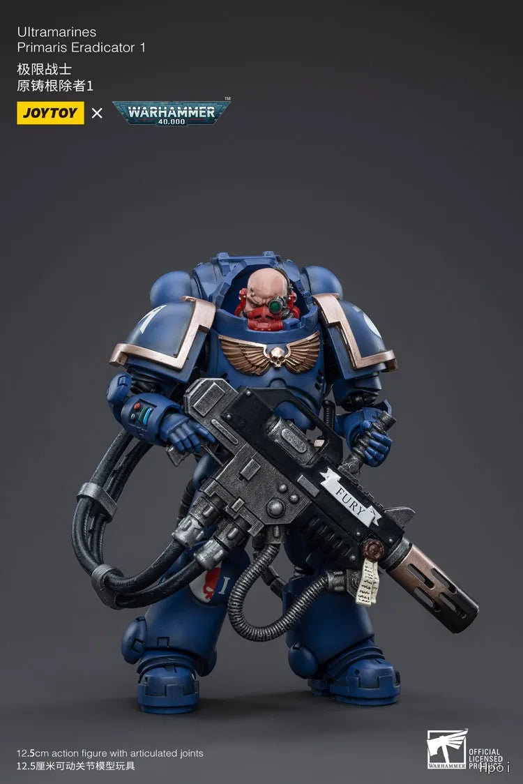 【UA】JOYTOY  Warhammer 40K  Scale 1/18 Action Figures Ultramarines Primaris Eradicator 1Models Toys Gifts