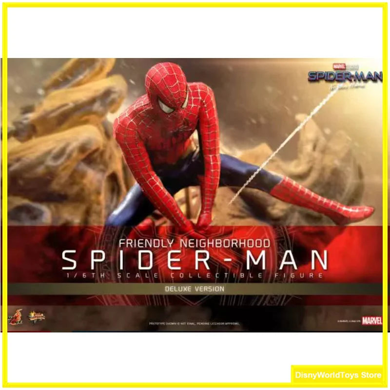 100% Original HOTTOYS HT 1/6 MMS661 Men Soldier Spider-Man No Way Home Tobey Maguire In Stock Anime Action Figures Model Toys