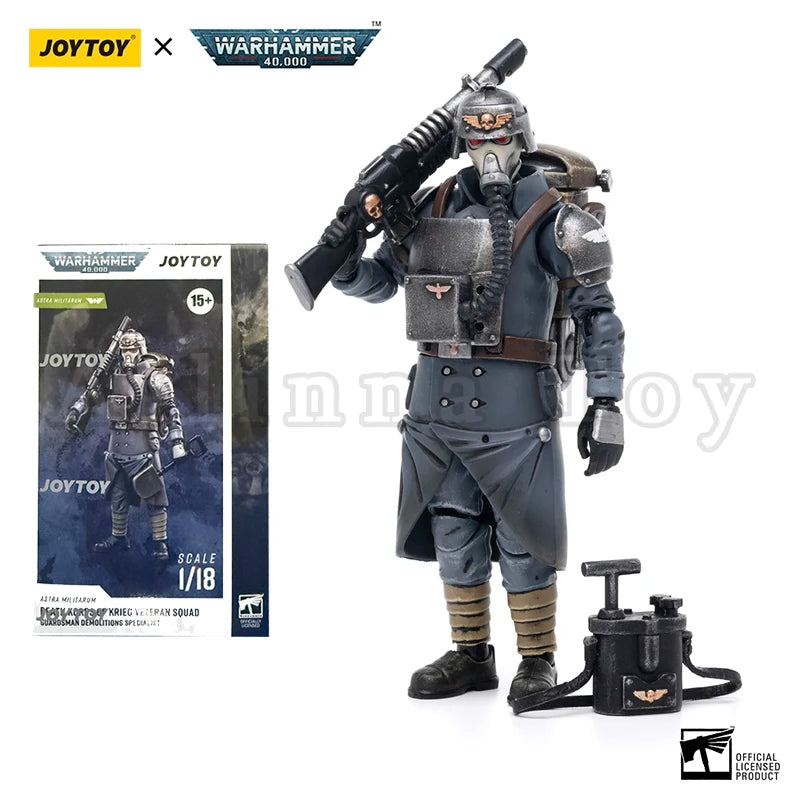 [Pre-Order]JOYTOY 1/18 Action Figure (6PCS/SET) Death Korps Of Krieg Re-issue Version Anime Collection Military Model