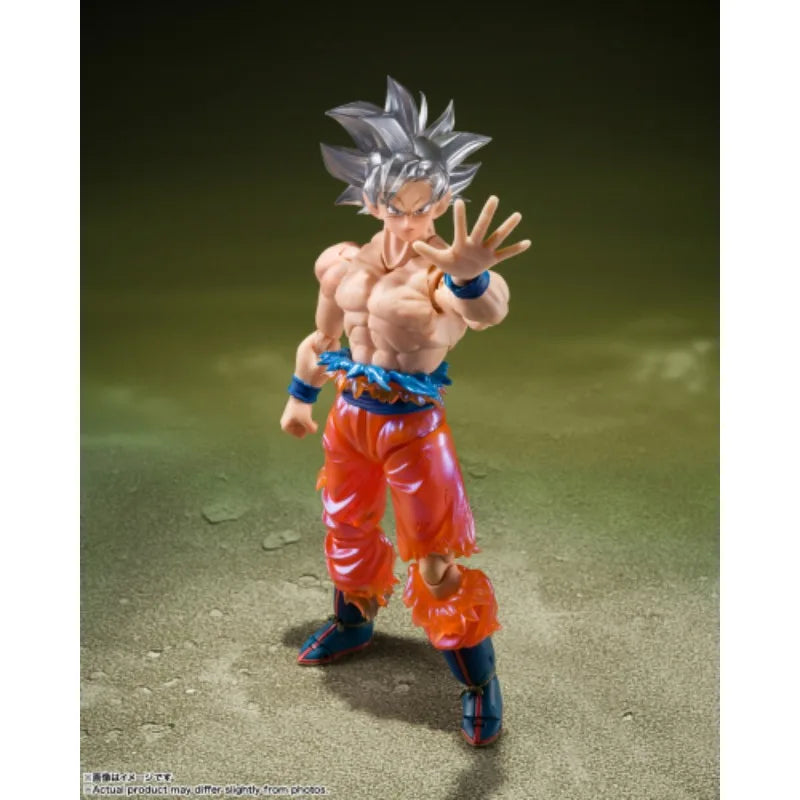 IN STOCK Bandai S.H.Figuarts Dragon Ball SON GOKU ULTRA INSTINCT LIMITS Surpassed Action Figure Model Figure Toy Decor
