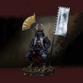 1/18 alter Soldat Mann Tokugawa sitzen Harz Figur Modellbausätze Miniatur Soldat Unmontiert Unbemalt