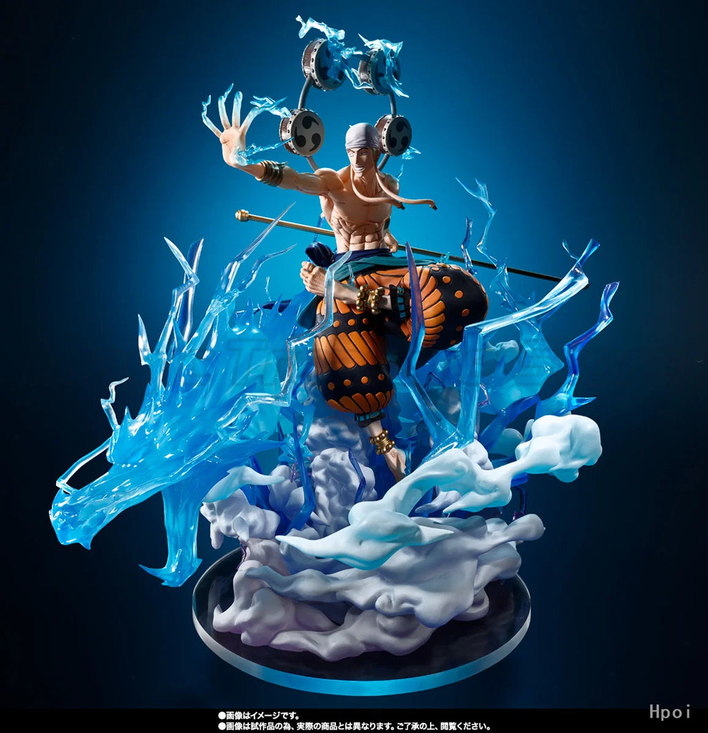 【MT】Original BANDAI SPIRITS FiguartsZERO ONE PIECE Eneru 60 Million Volts Brontosaurus Figure Toys Collection Ornaments