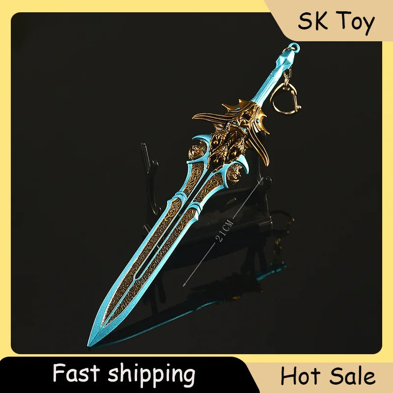 22cm Blade of Olympus Battle Version God of War Figure Ornaments Decorations Knife Toy Sword Gifts Collections