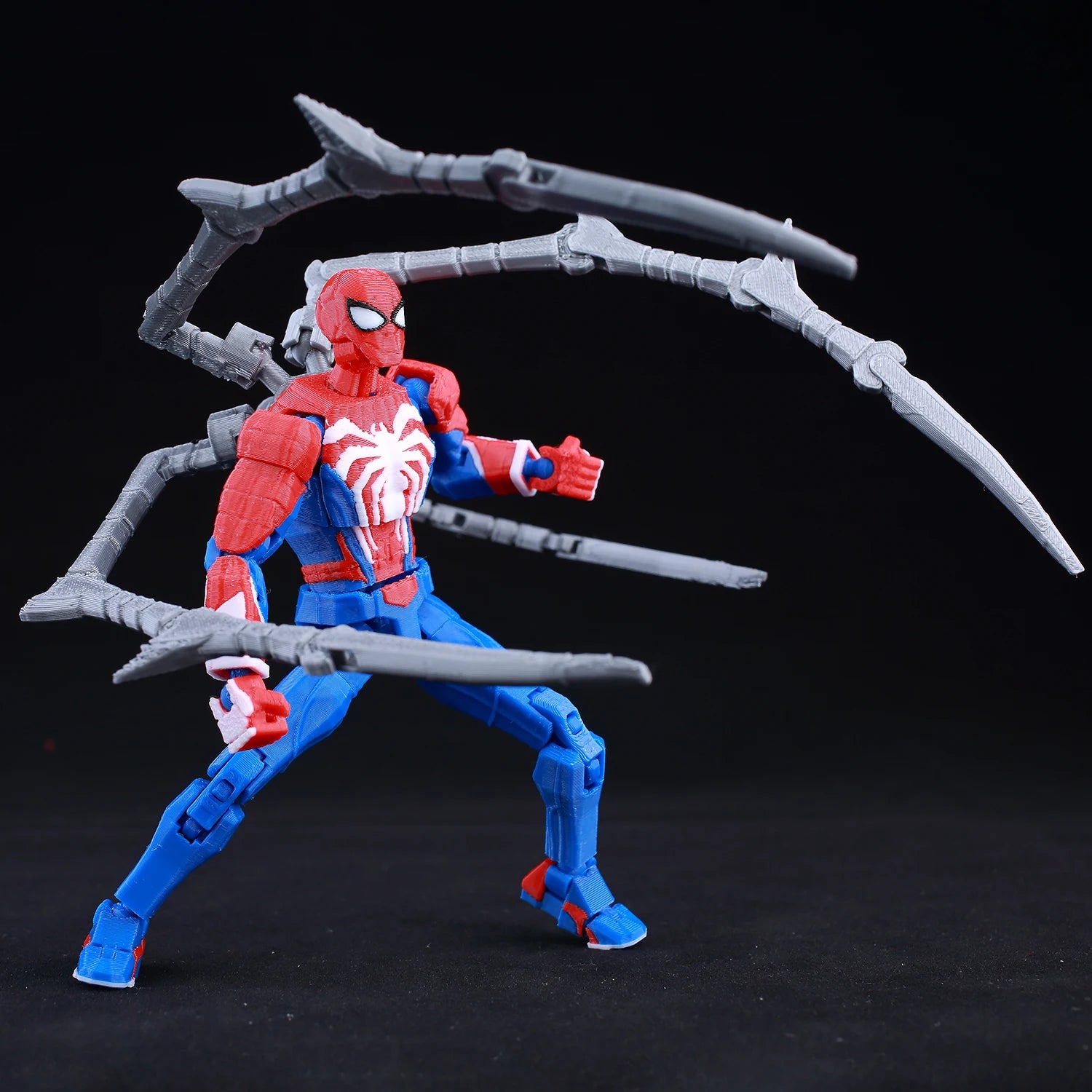 9L 3D Printed Spider-Man Generation with Spider Claws Lucky Dummy 13 Movable Shapeshift Action Figures Mannequin Toys Collectors