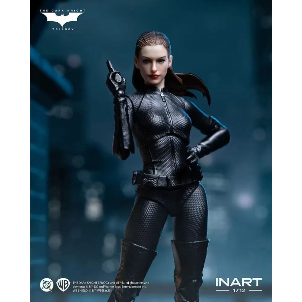 In stock INART 1/12 Batman The Dark Knight Rises Catwoman Bale Eternal Fight Hero 6Inch Action Figure Model Collection Gifts