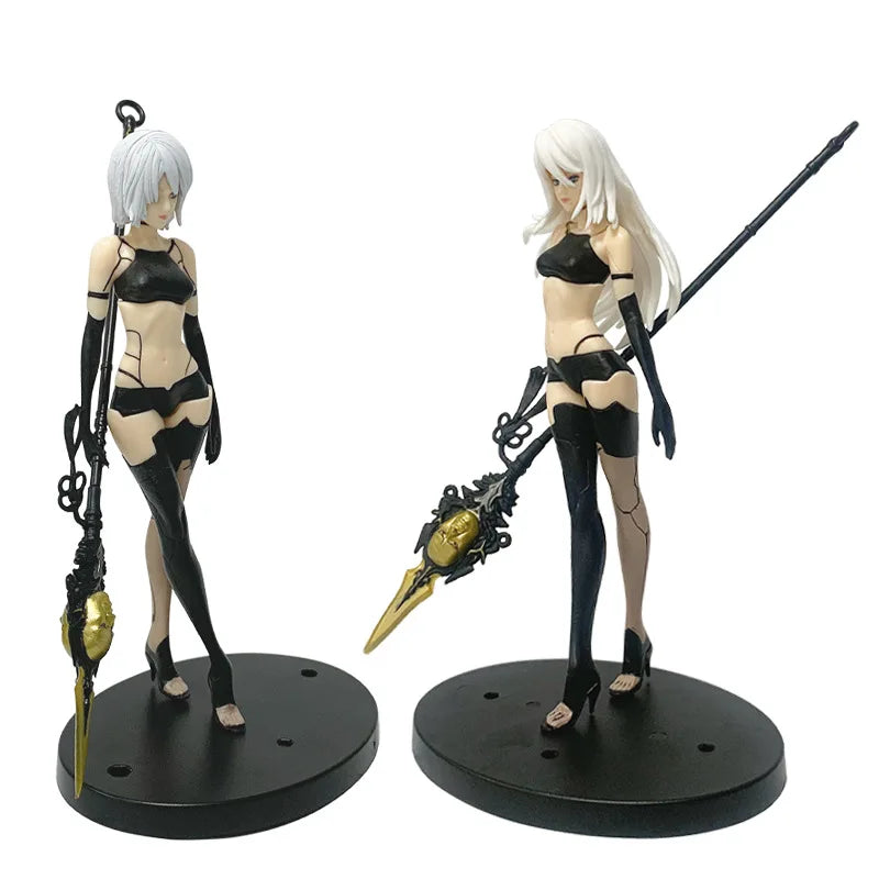 18см NieR:Automata YoRHa Model A No.2 A2 Аниме момиче Фигурка NieR Automata Ver екшън фигурка секси модел кукла играчка