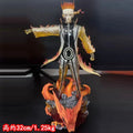 32cm Anime Peripheriegeräte Figur Uzumaki Naruto Namikaze Minato Anime Modell Sammeln Pvc Desktop Ornament Dekorationen Kinder Spielzeug