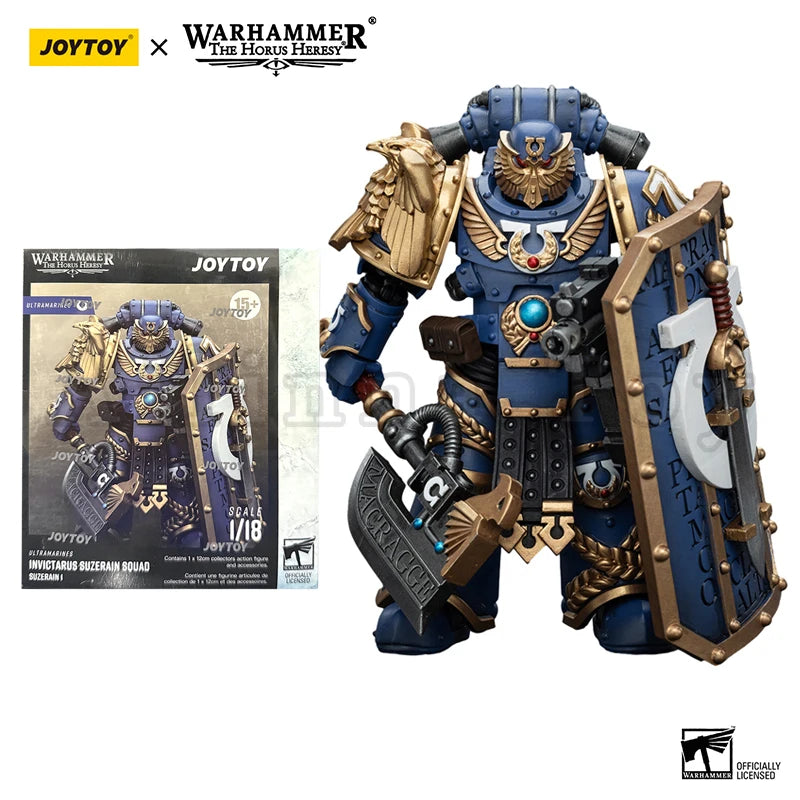 JOYTOY 1/18 Action Figure The Horus Heresy Ultramarines Remus Ventanus Invictarus Suzerain Squad Anime Toy