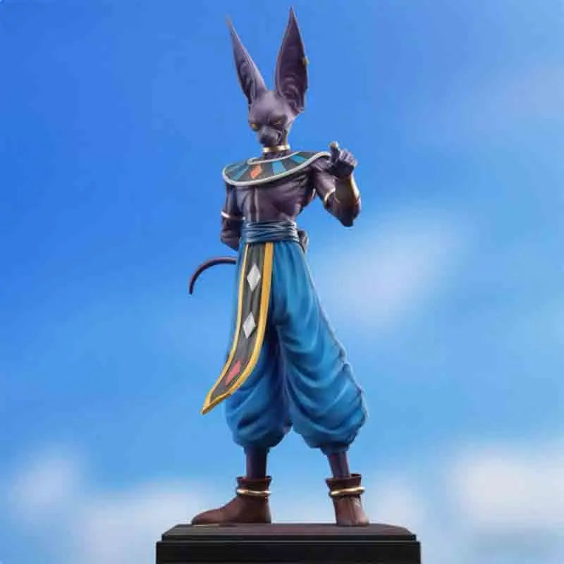 Нова статуя на JT Dragon Ball Beerus, екшън фигурки, 53 см, унищожение на Бог, аниме, периферно изкуство, игрални орнаменти, подаръци