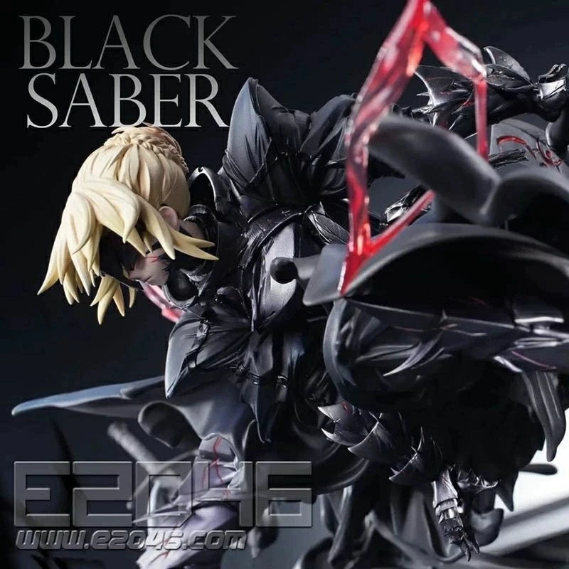 Fate Stay Night Black Saber Altaria Pendragon Matou Sakura Anime Modell Statue Sammlerfigur Black Saber Spielzeug Action Geschenke