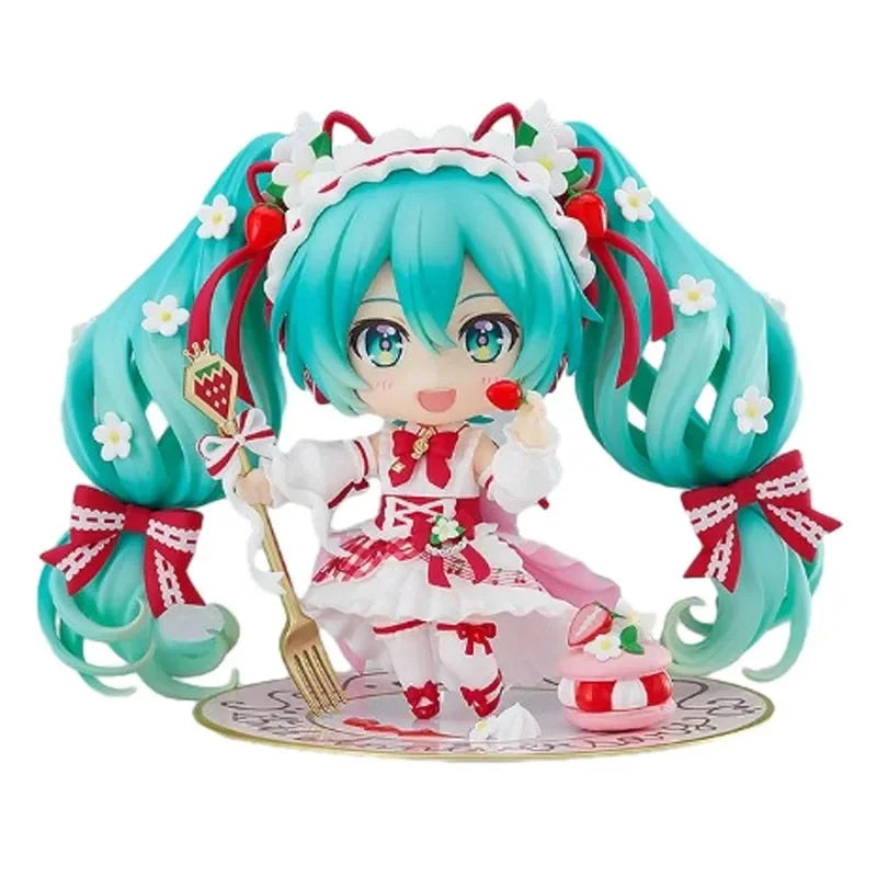10 cm #1939 Hatsune Miku Anime-Figur, virtuelle Idol-Sängerin #1940 Miku Actionfigur, PVC-Sammlermodellpuppe, Weihnachtsgeschenk