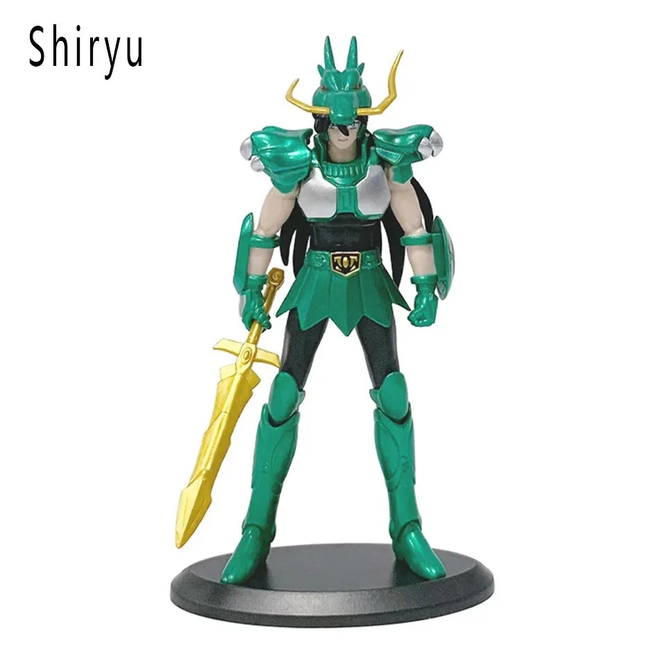 19CM Аниме Фигурка Phoenix Ikki Hyoga Seiya Shiryu Постоянна Броня Модел Детски Играчки PVC Кутия Детска Колекция Декорация
