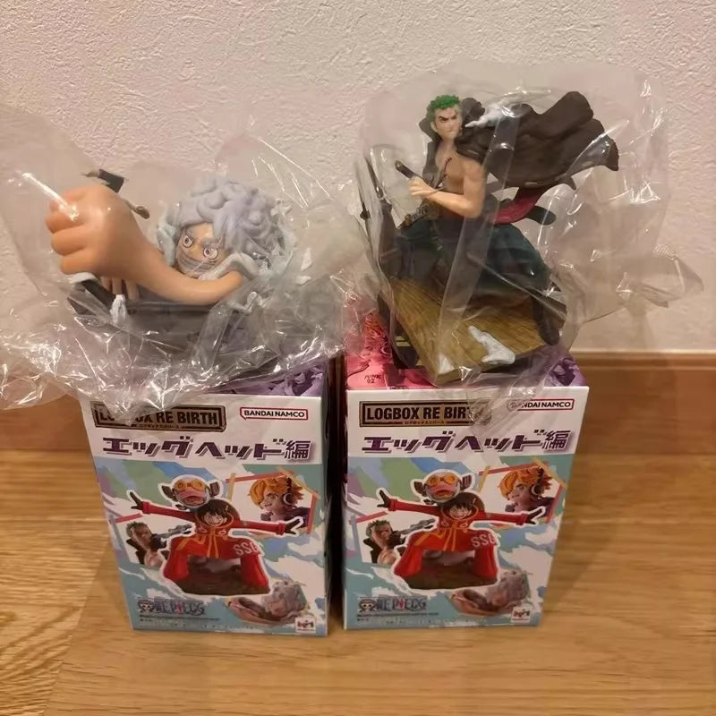 In Stock Megahouse One Piece Box Egg Logbox Egg Island Action Figures Luffy Gear 5 Zoro Chopper Collectible Toys Birthday Gifts