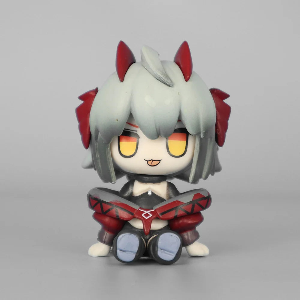 Arknights Chibi Version Super Deformed Sitting Pose PVC Anime Figure Statue Desktop Decoration Gift Collection