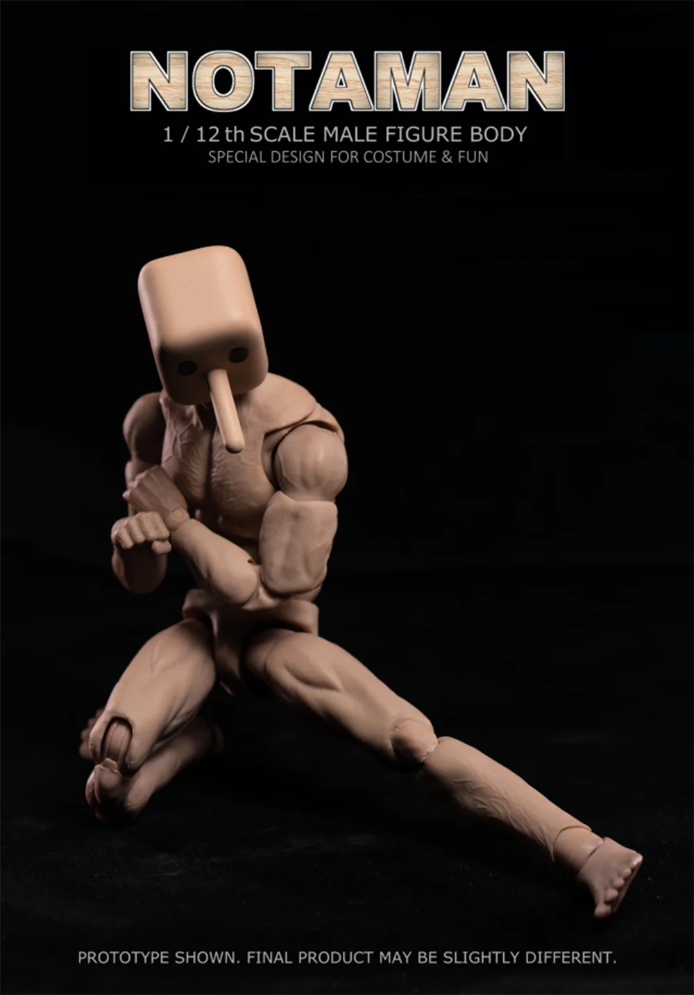 1/12 Notaman 16cm Artist Art Painting Action Figure Sketch Draw Male Movable Body Joint Figure Toy Model