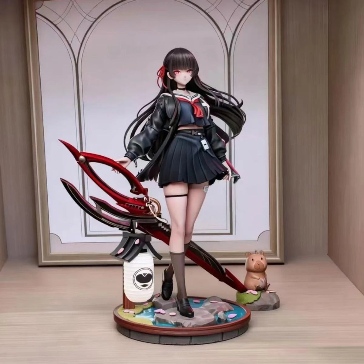 26cm Wuthering Waves Kuchiba Chisa Standing Anime Girl PVC Action Figure Toy GK Game Statue Adult Collection Model Doll Gift