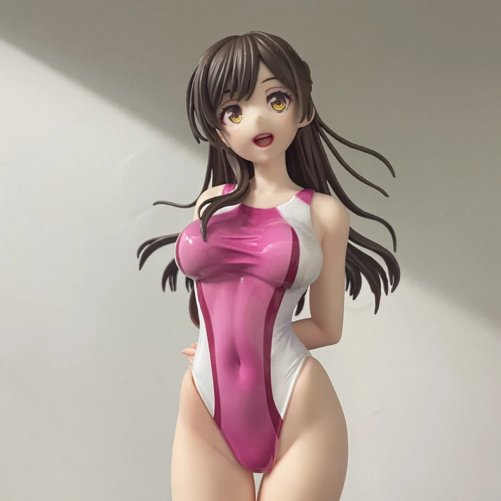 26 см аниме хоби японска фигура Kanojo Okarishimasu Mizuhara Ichinose Chizuru Action Figure Toys Collection 1/7 PVC подарък