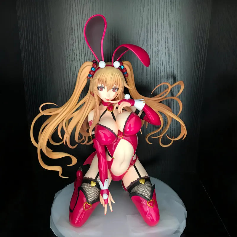 Native Binding Bunny Girl Caroline Yulili Anime Figure Beautiful Girl Gk Model Garage Kit Trendy Doll Statue Decoration Toy Gift