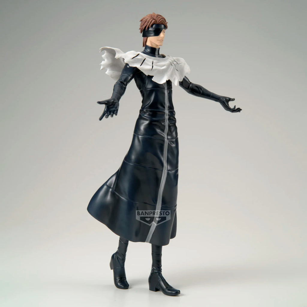 Original Bandai Spirits Bleach Anime Grandista Aizen Sousuke PVC Action Figure Banpresto Bleach Model Figurine Toys Gift