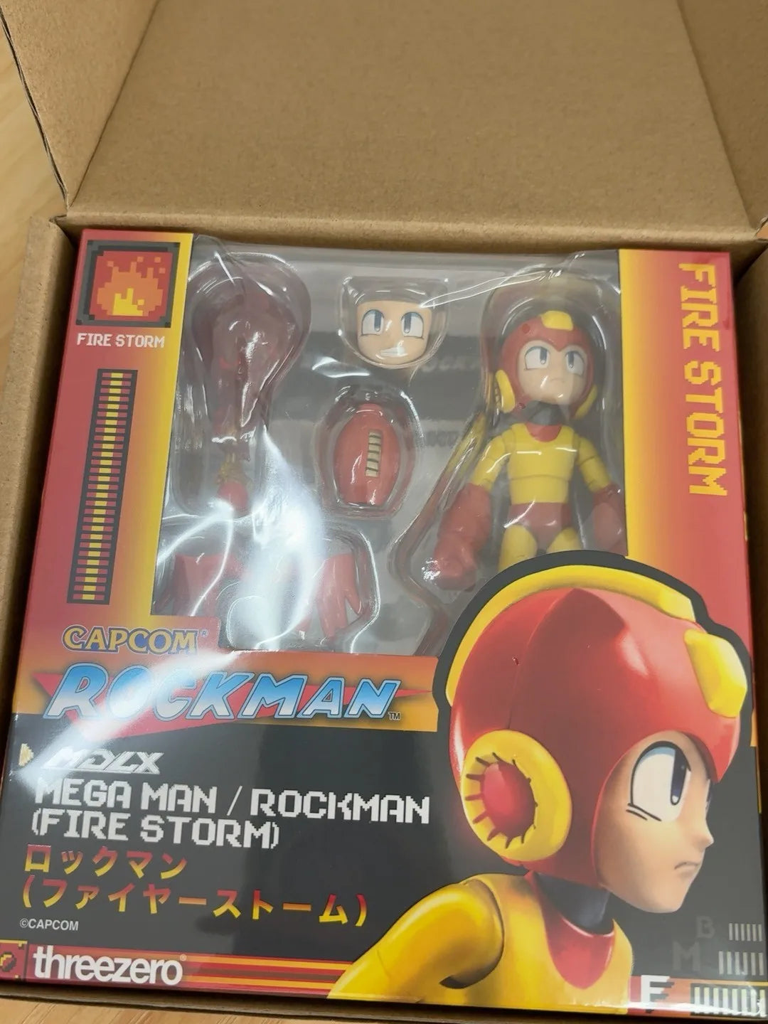 Original 3A Threezero 3Z05730A0 MDLX Mega Man X Action Figure Figure Collection Gift Original Rockman Action Model Figure