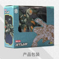 52TOYS Beast Box Series Jetsam Wreck Reef Sea Turtle Transformable Model Kit Collectible Mech Action Figure Birthday Gift