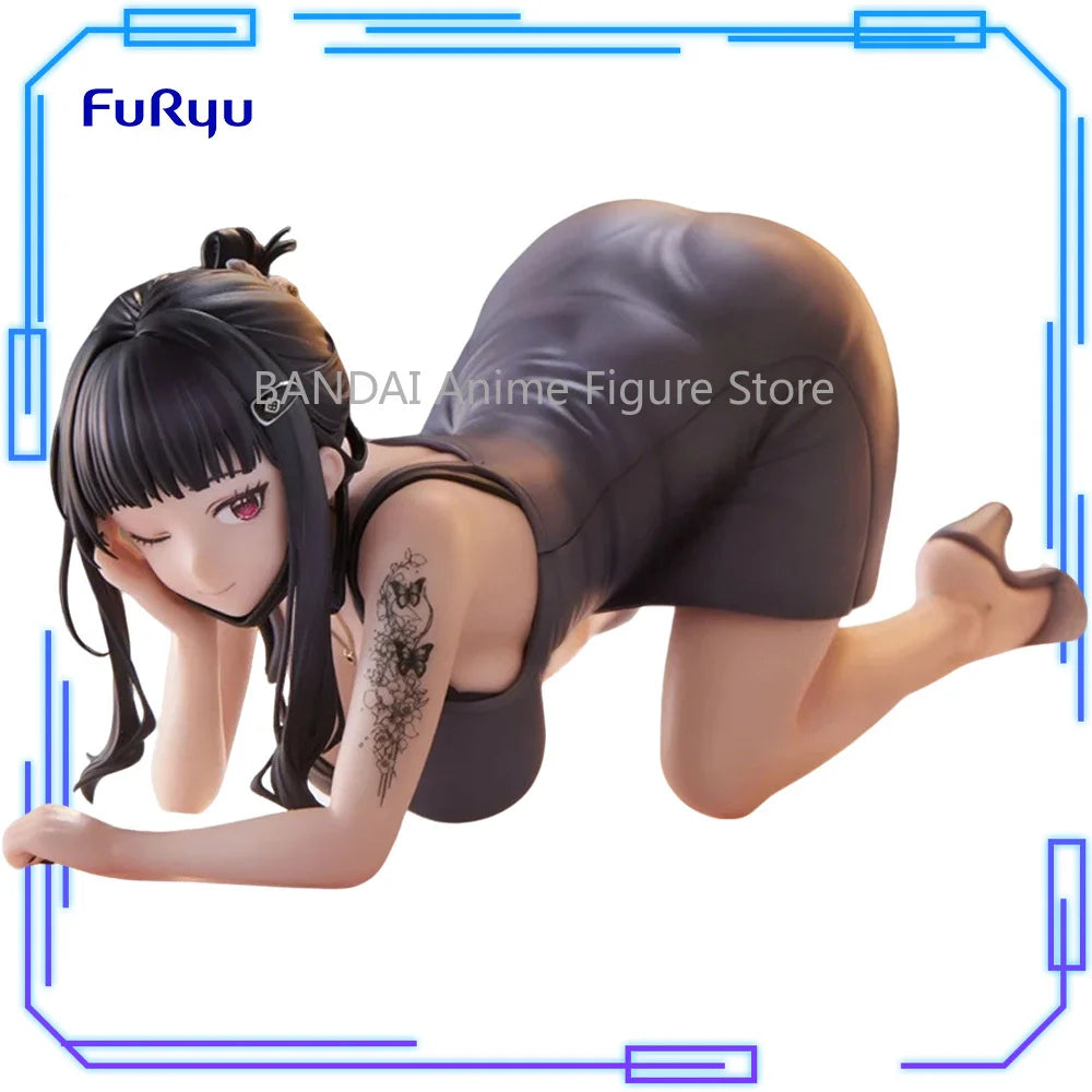 In Stock FuRyu Original Genuine Goddess of Victory: Nikke D Killer Wife 12cm Anime Collections Model Toys Noodle Stopper Figure