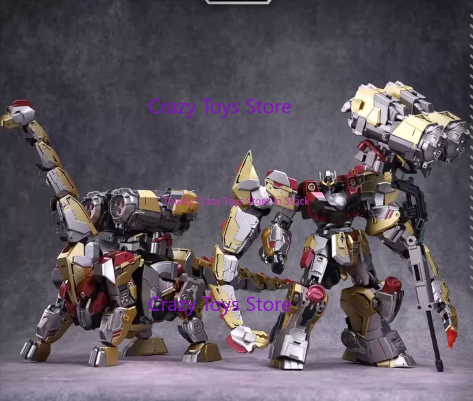 In Stock CANG TOYS Transformation CT-LONGYAN Ct Longyan Volcano 6-in-1 Dinosaur Transformation Robot Action. Figure Collection