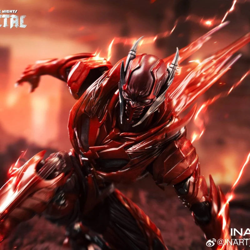 100% Brand New Genuine INART Dark Nights: Metal Red Death MAG Articulated Action Figure Collectible Toy Gift Birthday gift