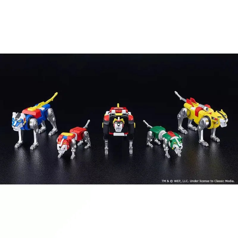 Spot SaleGSC MODEROID Beast King GoLion Action Figure Voltron Defenr of The Universe Anime Mobile Suit Toys for BoysIn stock