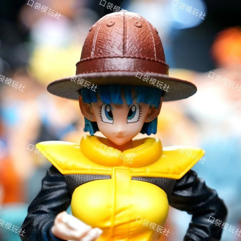 Anime Dragon Ball Z Bulma Figure Bulma Action Figure 23cm Pvc Statue Collectible Model Toys Gifts