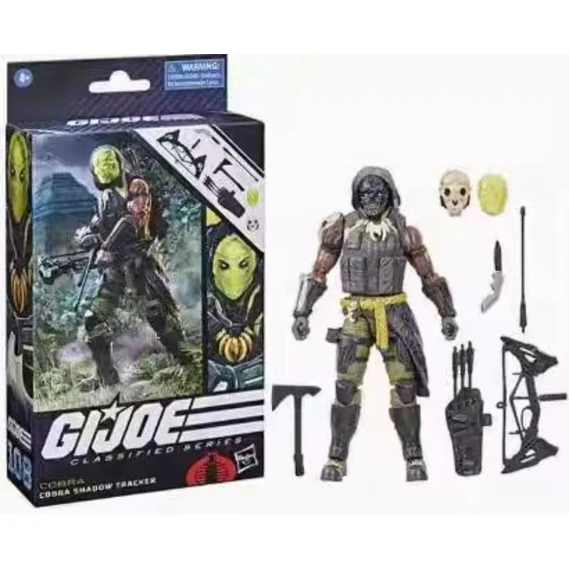 Original Hasbro G.I. Joe Classified Series COBRA SHADOW TRACKER Anime Figures Toy Collection Model