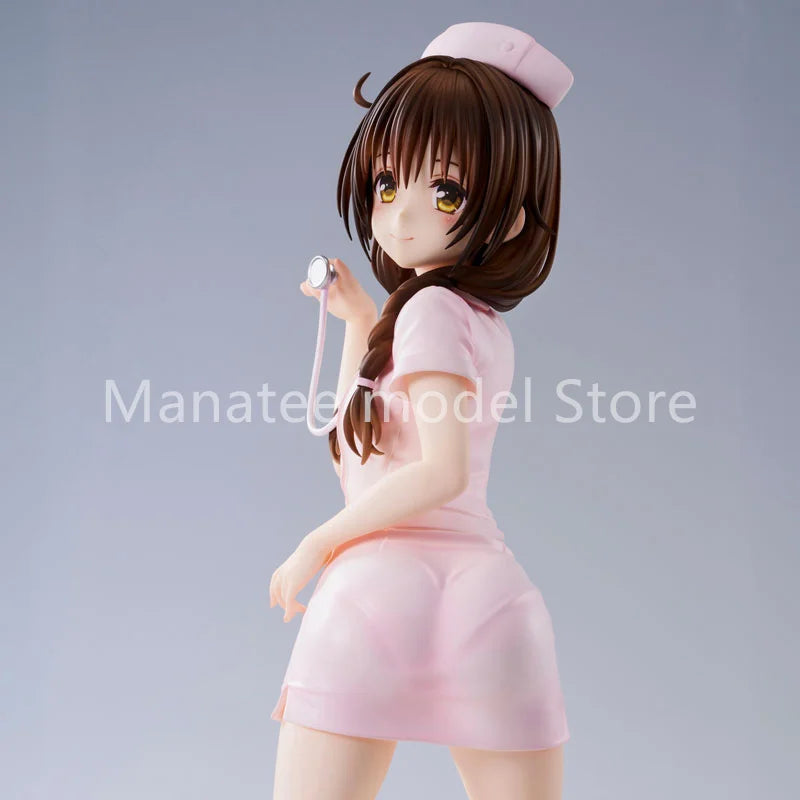 Union Creative Original To Love-Ru Darkness Mikan Yuuki Nurse Cosplay PVC Action Figure Anime Model Toys Collection Doll Gift