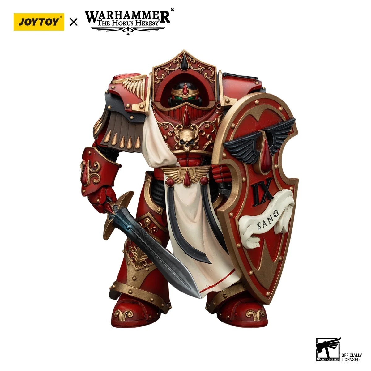 JOYTOY Warhammer 40K Blood Angels Crimson Paladins Squad Model Toy Gift 1/18 Action Figure
