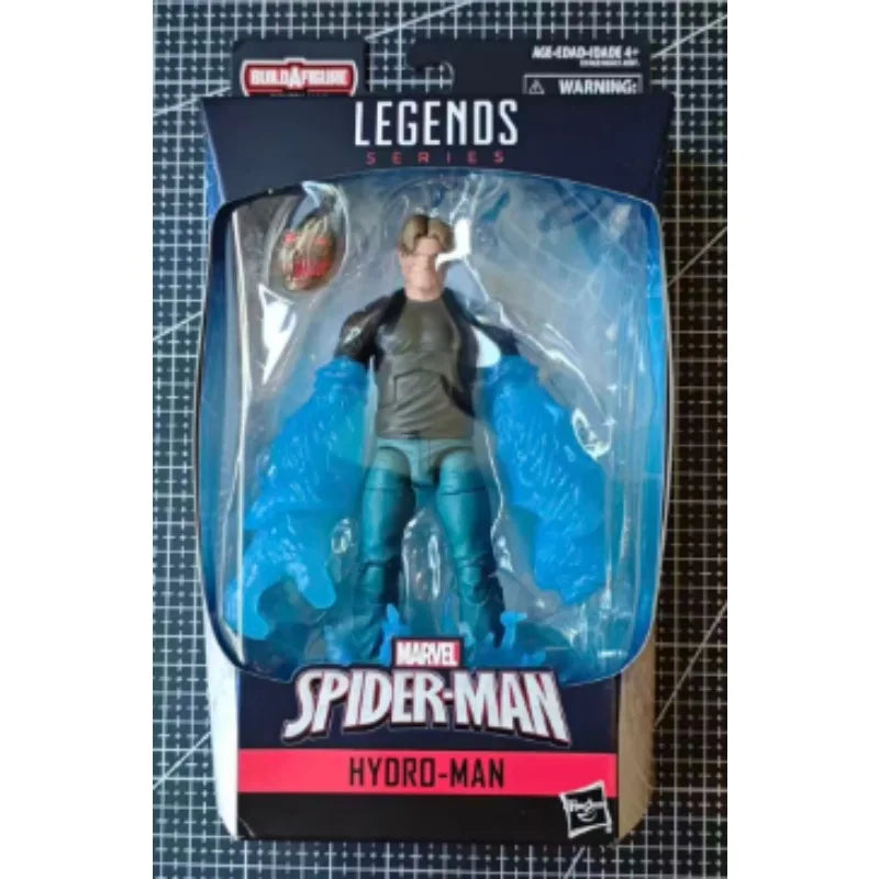 Original Hasbro Marvel Legends Series SPIDER-MAN HYDRO-MAN Anime Figure Toy Collection Model