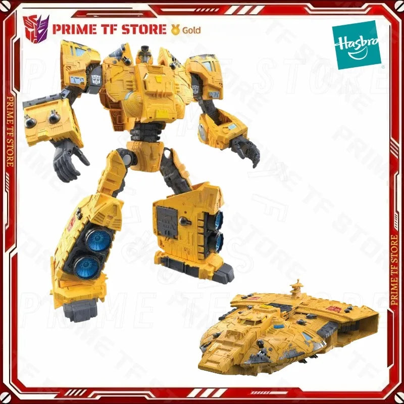 【Hot Sales】 Original Hasbro Transformers War for Cybertron Kingdom F1152 Autobot Ark Deluxe-class Anime Figure Action Toy Model