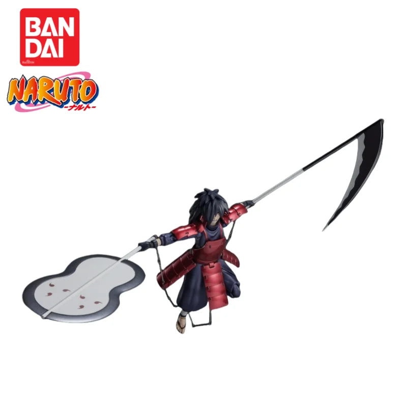 100% Genuine In Stock Original Bandai Naruto S H Figuarts Anime Merchandise Action Figure Uchiha Madara Figurine Ornaments Model