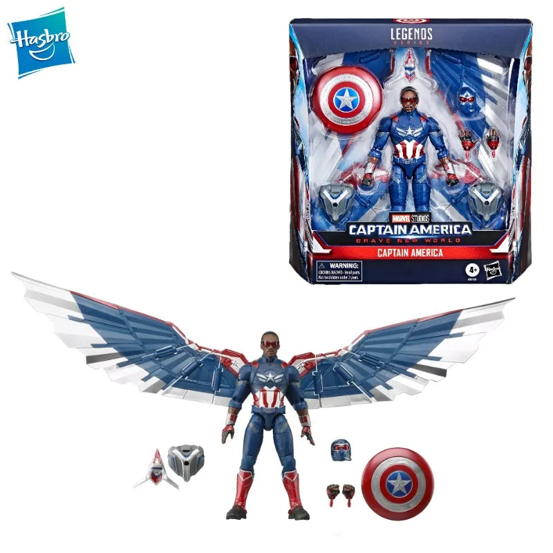 New Original Hasbro Marvel Legends Series Captain America Action Figure Toys Gift Model