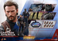 Hot Toys Captain America Steve Rogers Action Figure 1/6 Avengers Anime Figure MMS480 Statue Deluxe Edition Model Collection Toy