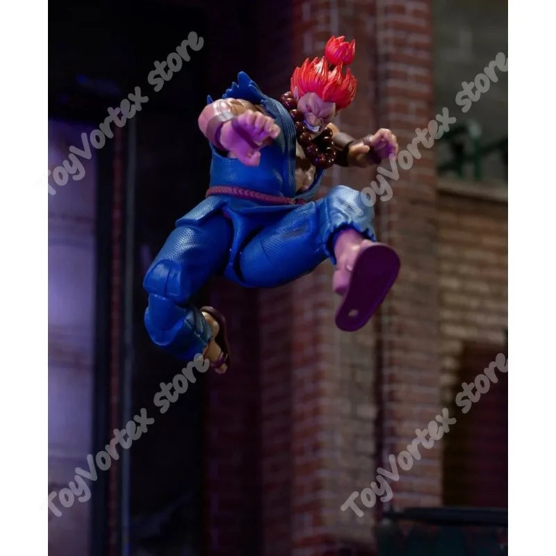 NEW JADA Toys Street Fighter 2 Akuma Gouki Anime Action Figure Statue Street Fighter Model Toy Collection Model Doll Toy Gifts