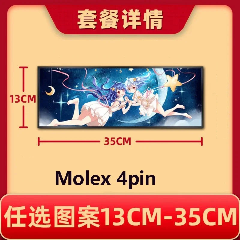 Custom PC Lighting Plate DIY Chassis Light Board MOD Case Panel For DIY personalized lighting decoration customization