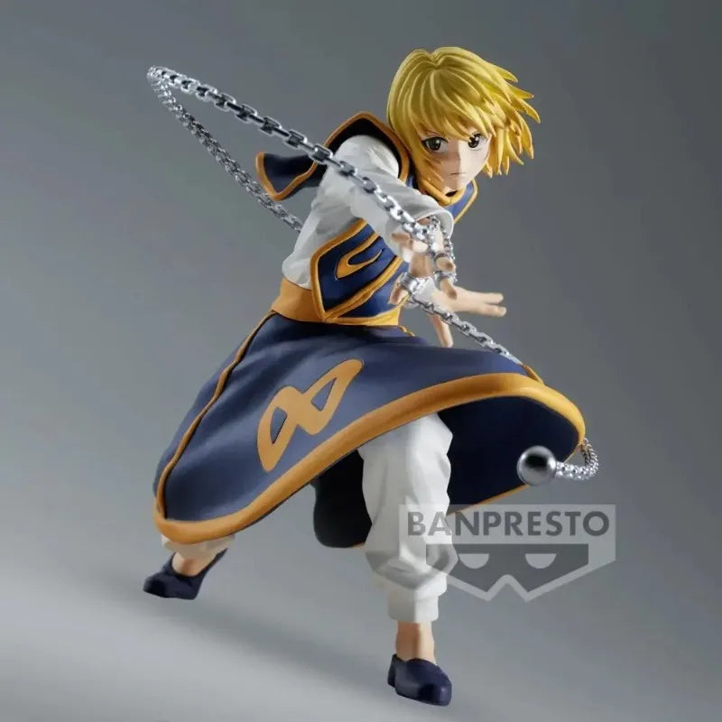 Original BANDAI Banpresto HUNTER HUNTER VIBRATION STARS Kurapika Anime Figures Action In Stock  Model Collect Toys Gifts WY