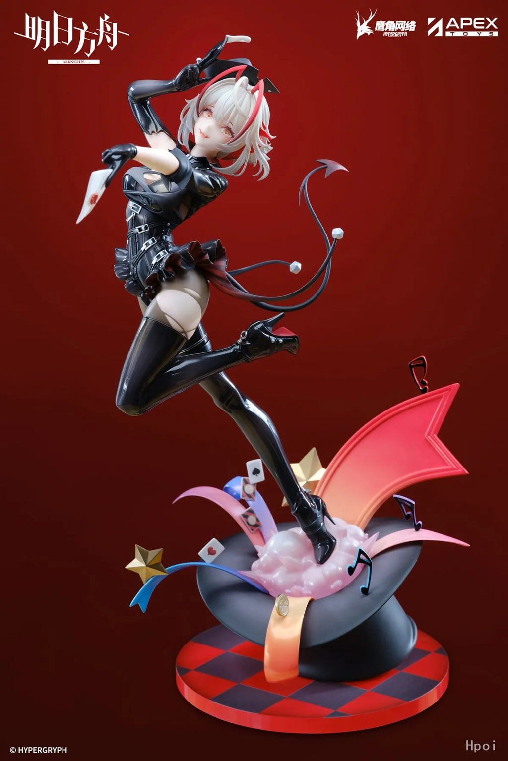Original APEX-TOYS Arknights W Yuye Secret Letter 1/7 Scale Model Ornament Figure