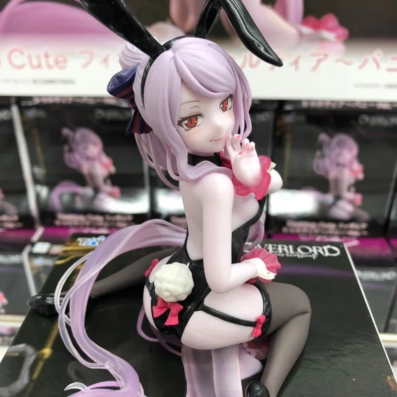 Original In Stockj 13cm Shalltear Bloodfallen Bunny Girl  Desktop Cute