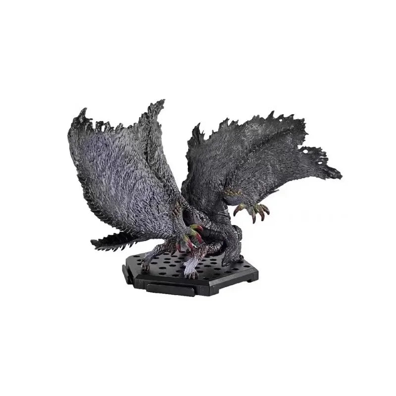 Monster Hunter World Iceborne Action Figure PVC Model, Nergigante Tigrex Basarios Dragon Collectible Decoration Toy for Adults